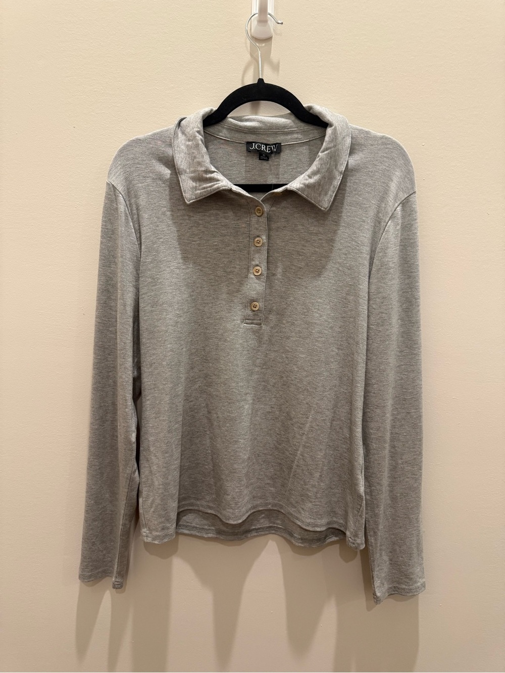 NWT JCrew Women’s Long Sleeve Polo